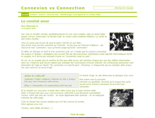 Tablet Screenshot of connexion-vs-connection.web-ig.com